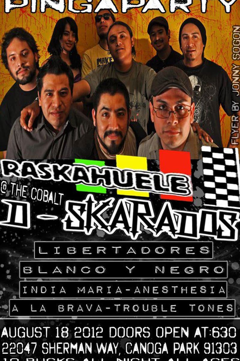 Trouble Tones, Libertadores, Blanco Y Negro, D-Skaranis, A La Brava - at The Cobalt - Canoga Park, CA - Aug 18, 2012