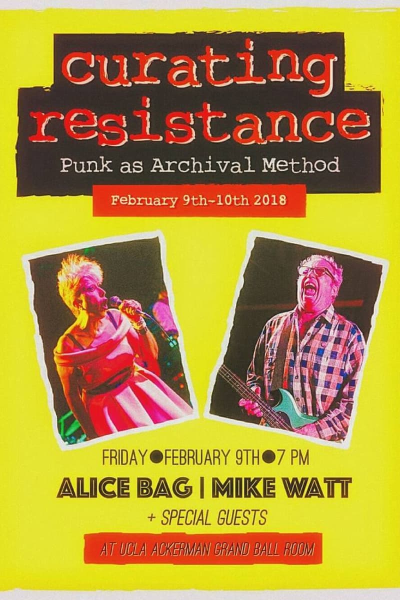 Mike Watt, Alice Bag - at UCLA Ackerman Grand Ball Room - Los Angeles, CA - Feb 9, 2018