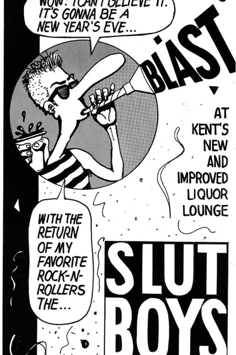 SLUT BOYS - at Kent's New and Improved Liquor Lounge - Dec 31, 1982