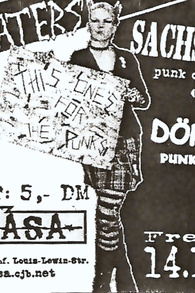 Dört Bird, The Sachschaden, The Bratbeaters Rock and Roll Suicide, The Bratbeaters, The Sachschaden punk city rocker - at La Casa - Berlin - Dec 14, 2001