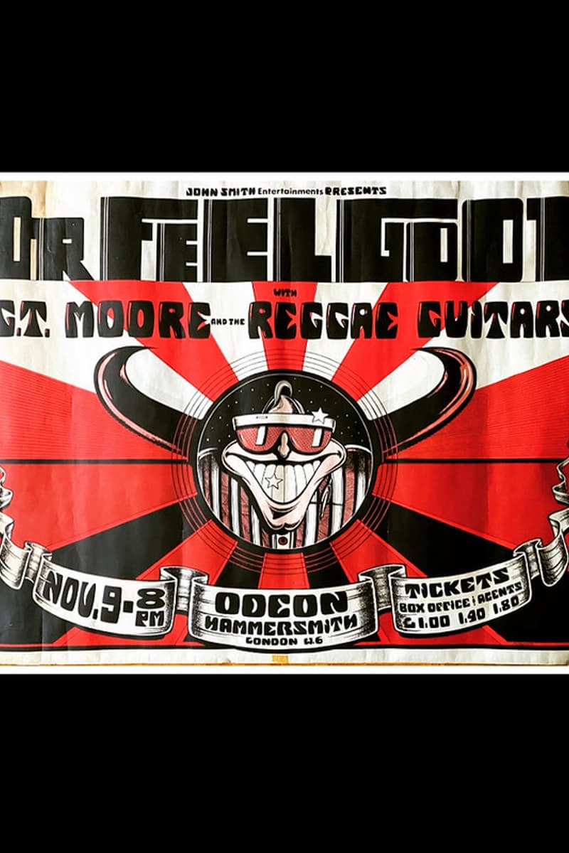 G.T. Moore and the Reggae Guitars, Dr. Feelgood - at Odeon Hammersmith - London - Nov 9, 1975