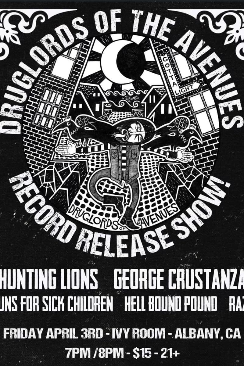 Hell Bound Pound, Guns for Sick Children, George Crustanza, Hunting Lions, Raze - at Ivy Room - Albany, CA - Apr 3, 2015