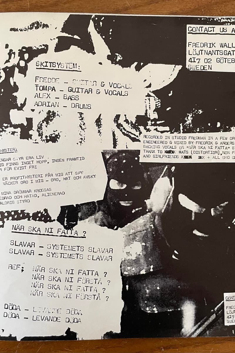 Skitsystem - Göteborg