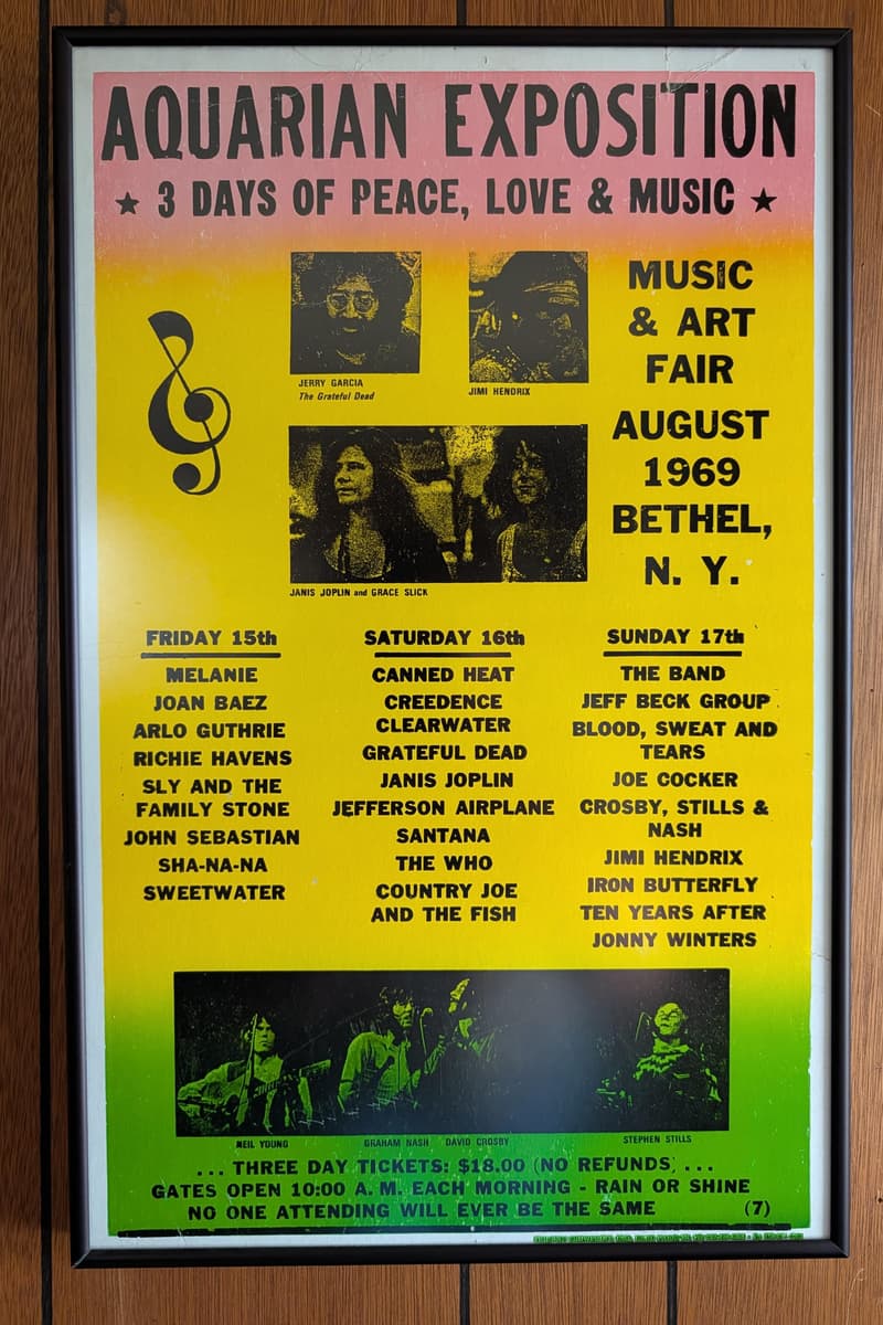 John Sebastian, Stephen Stills, The Band, Jerry Garcia, Jeff Beck Group - Bethel, NY - Aug 15, 1969