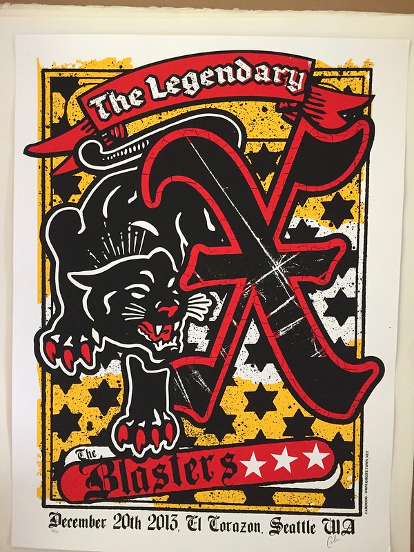 The Legendary X, The Blasters - at El Corazon - Seattle, WA - Dec 20, 2013