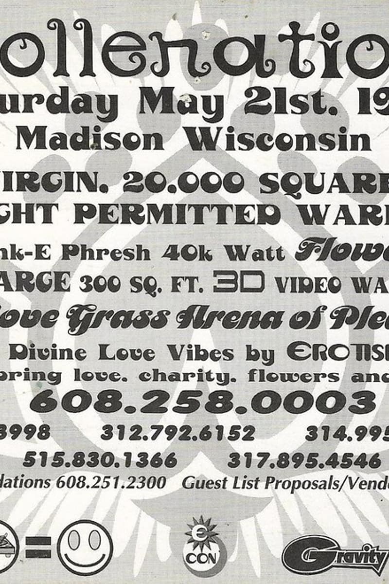 Phunk-E Phresh, Erotishock, Stm Miko - at 100% Virgin 20,000 Square Foot All Night Permitted Warehouse - Madison, WI - May 21, 1994