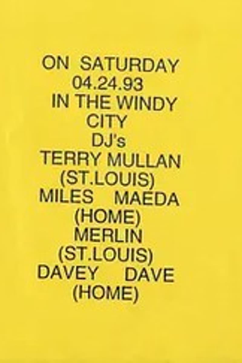 Terry Mullan, Merlin, Davey Dave, Miles Maeda - at Jive Society - Chicago, IL - Apr 24, 1993