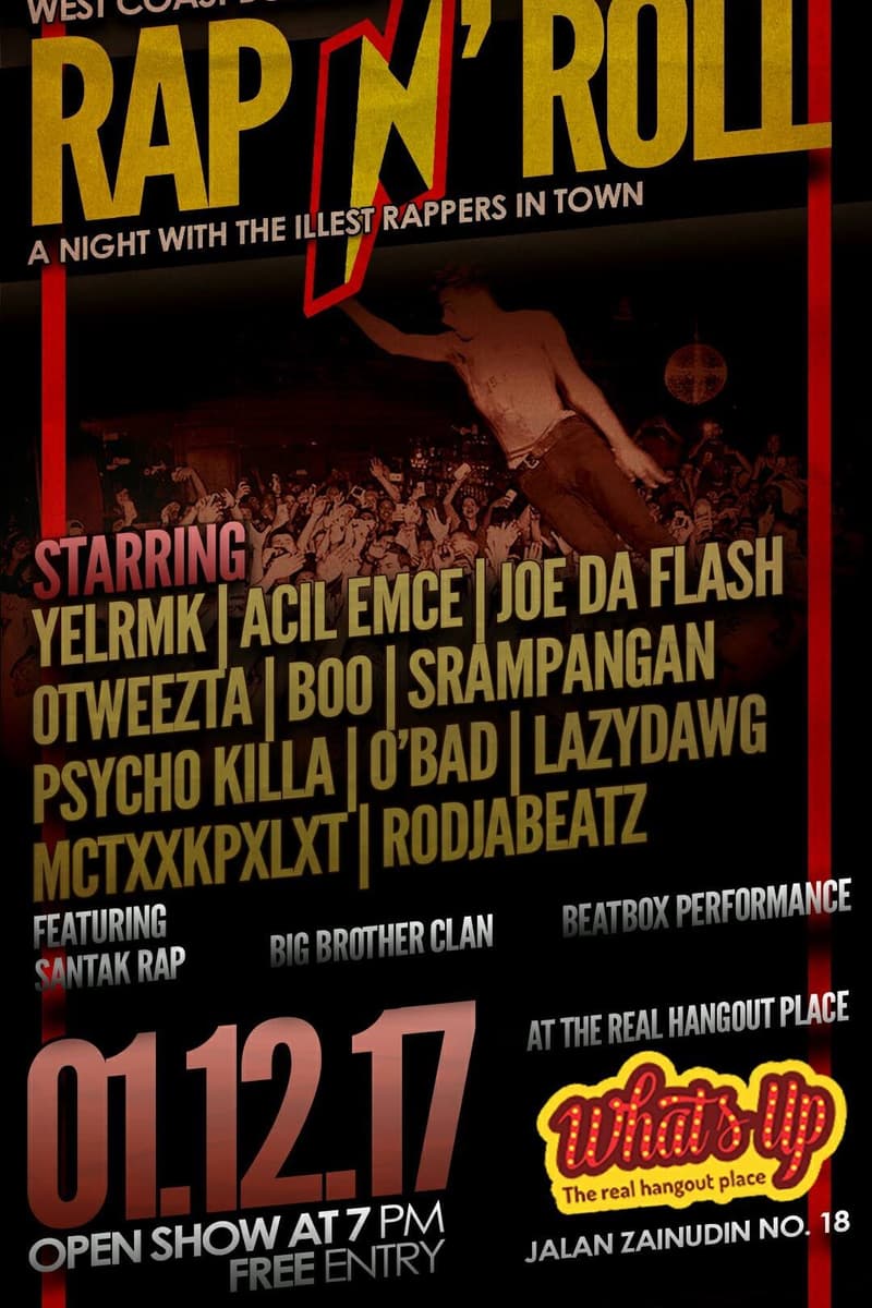 SANTAK RAP, JOE DA FLASH, YELRMK, BOO, OTWEEZTA - at What's Up (The Real Hangout Place) - Dec 1, 2017