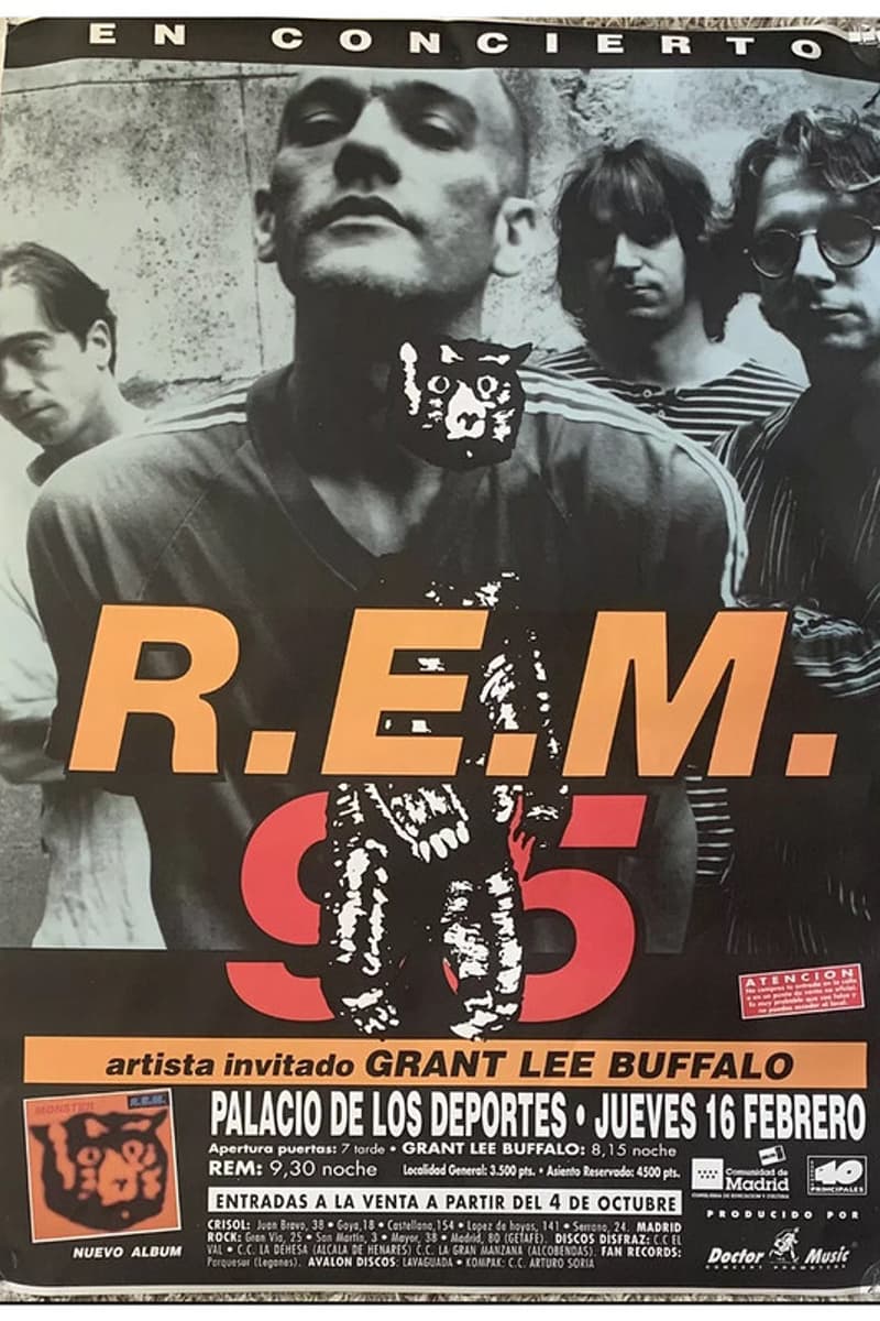 Grant Lee Buffalo, R.E.M. - at Palacio de los Deportes - Madrid - Feb 16, 1995
