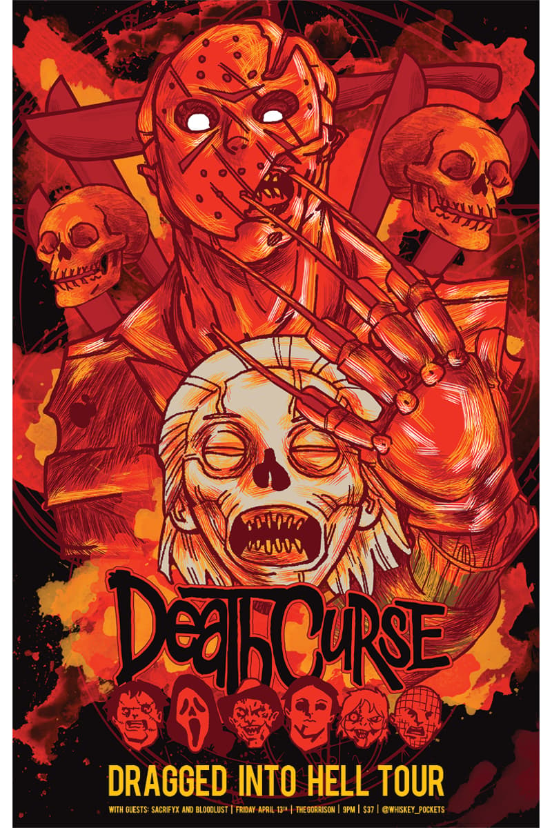 Death Curse, Sacrifyx, Bloodlust - at The Gorrison - Apr 13, 2018