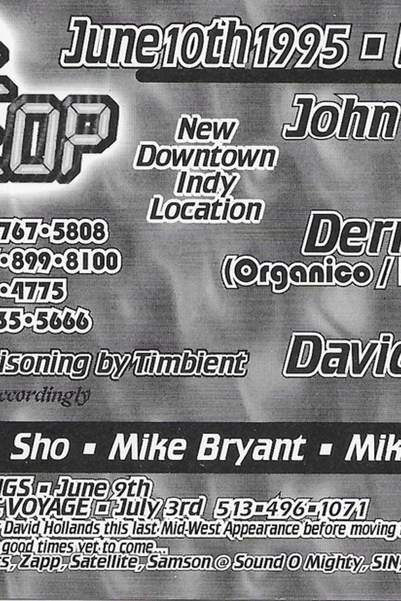 John Acquaviva, Mike Bryant, David Hollands, Mike Schroff, Cyberjive - at New Downtown Indy Location - Indianapolis, IN - Jun 10, 1995