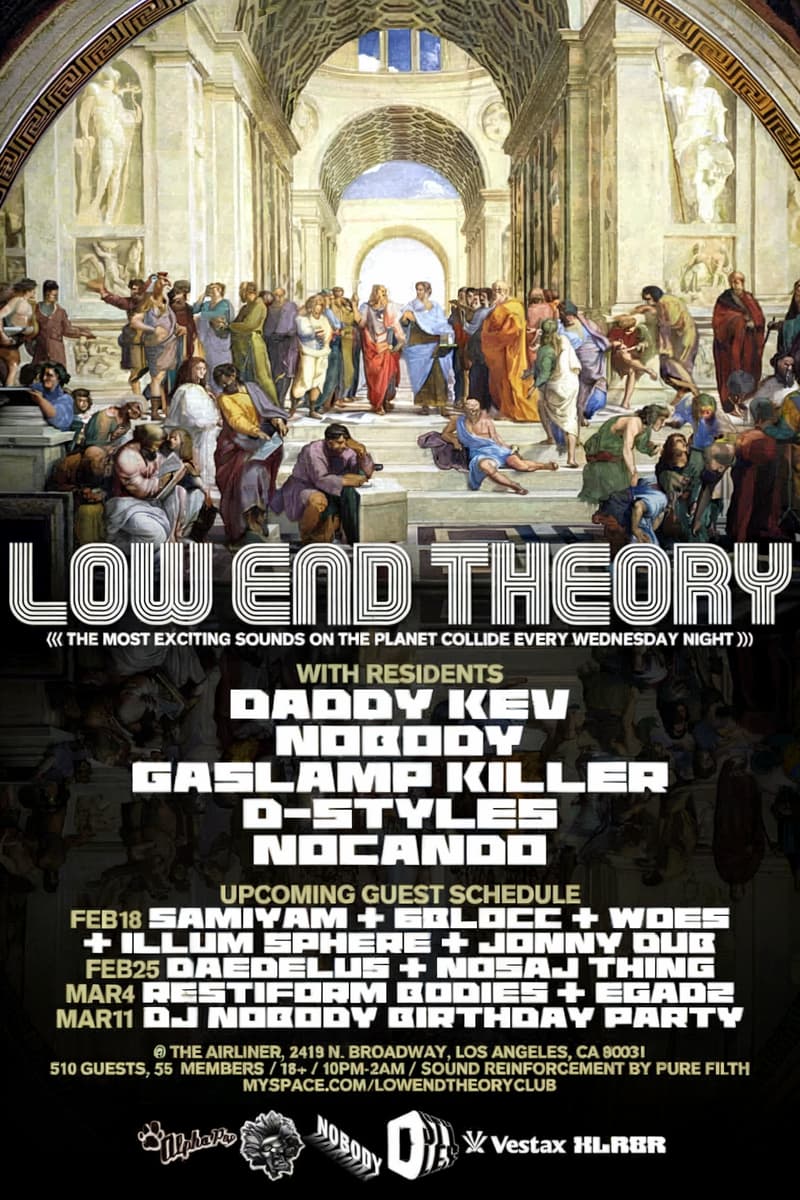 Nocando, Gaslamp Killer, Daddy Kev, Daedelus, Nobody - at The Airliner - Los Angeles, CA