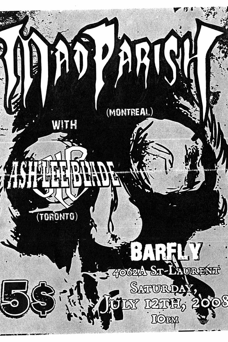 Ashlee Blade, Mad Parish - at Barfly - Montreal - Jul 12, 2008