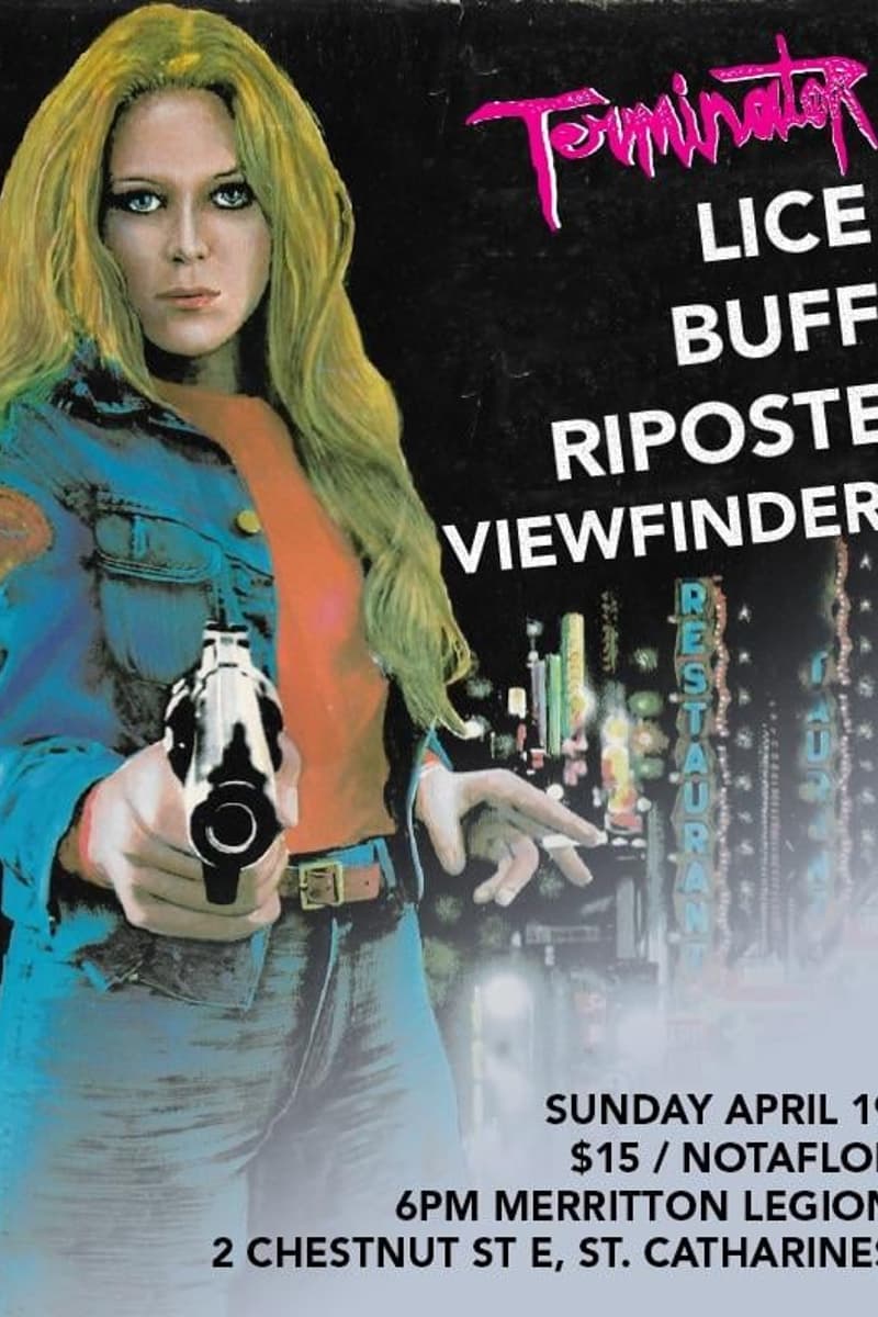 Viewfinders, Riposte, Lice, Buff, Terminator - at Merritton Legion - St. Catharines, Ontario - Apr 19, 2015