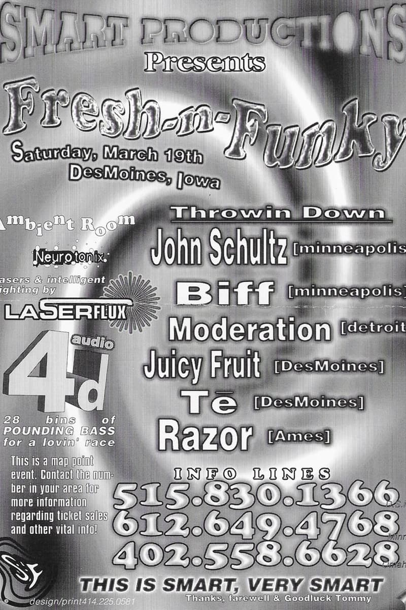 Moderation, Juicy Fruit, Te, Neurotonix, Biff - Des Moines, IA