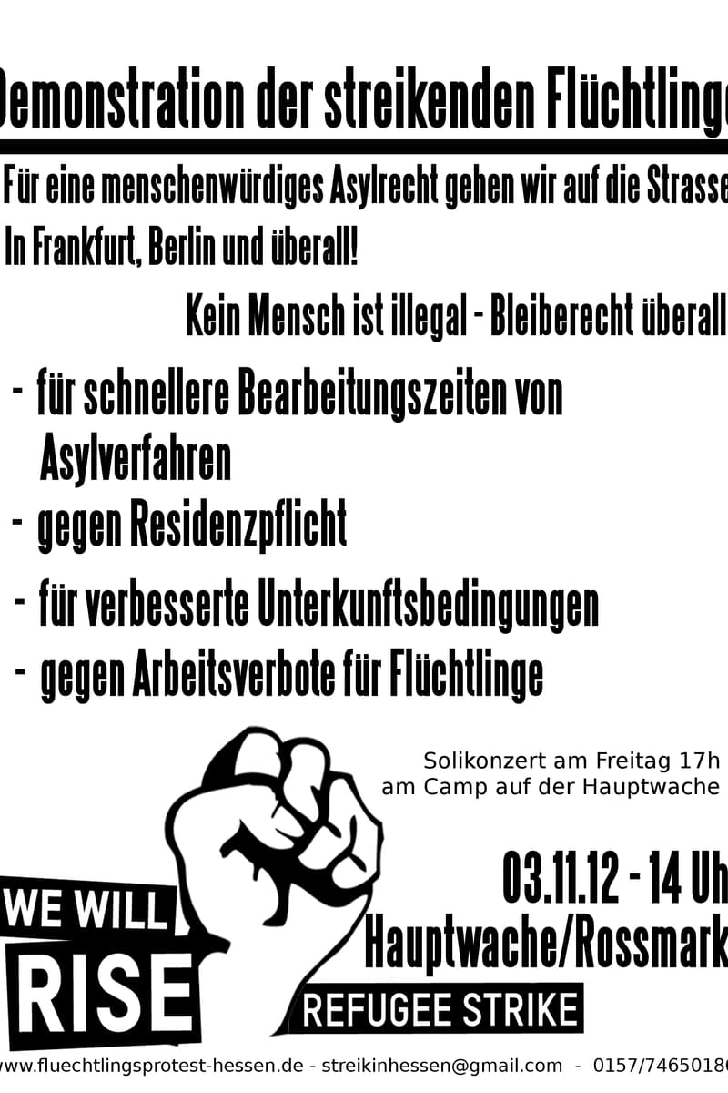 at Hauptwache/Rossmarkt - Frankfurt - Nov 3, 2012