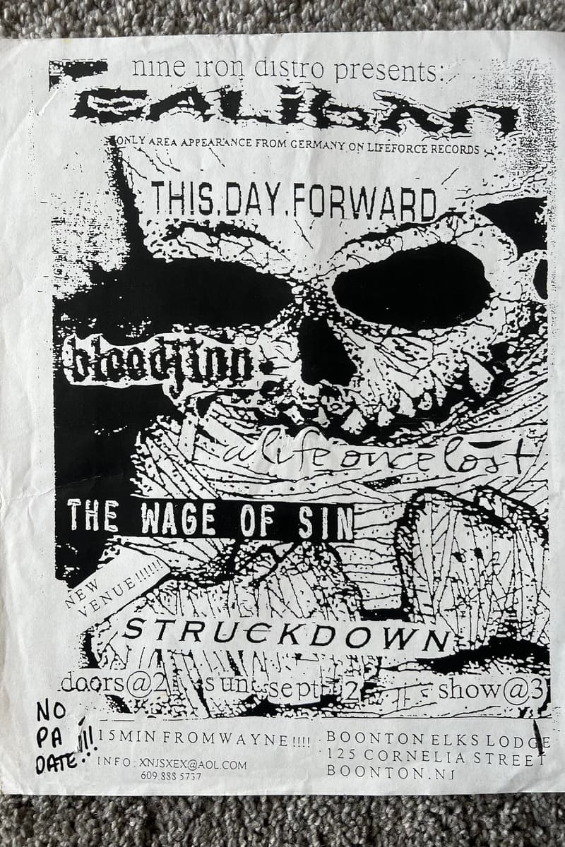 Struck Down, This Day Forward, Bloodjinn, Caliban, The Wage of Sin - at Boonton Elks Lodge - Boonton, NJ