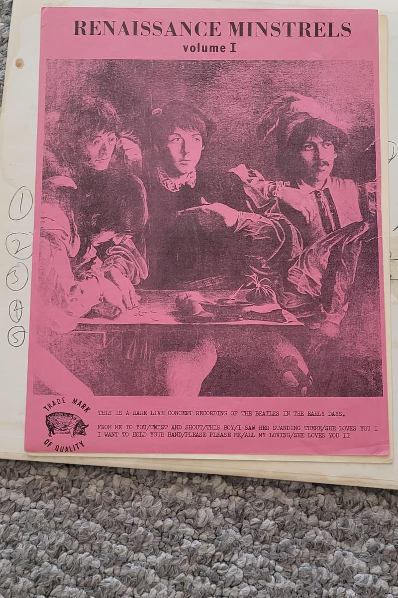 The Beatles (credited as Renaissance Minstrels)