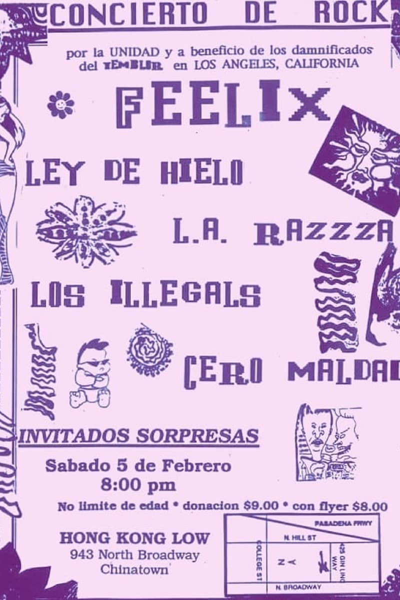 Ley de Hielo, Los Illegals, Invitados Sorpresas, L.A. Razzza, Cero Maldad - at Hong Kong Low - Los Angeles, CA - Feb 5, 1994