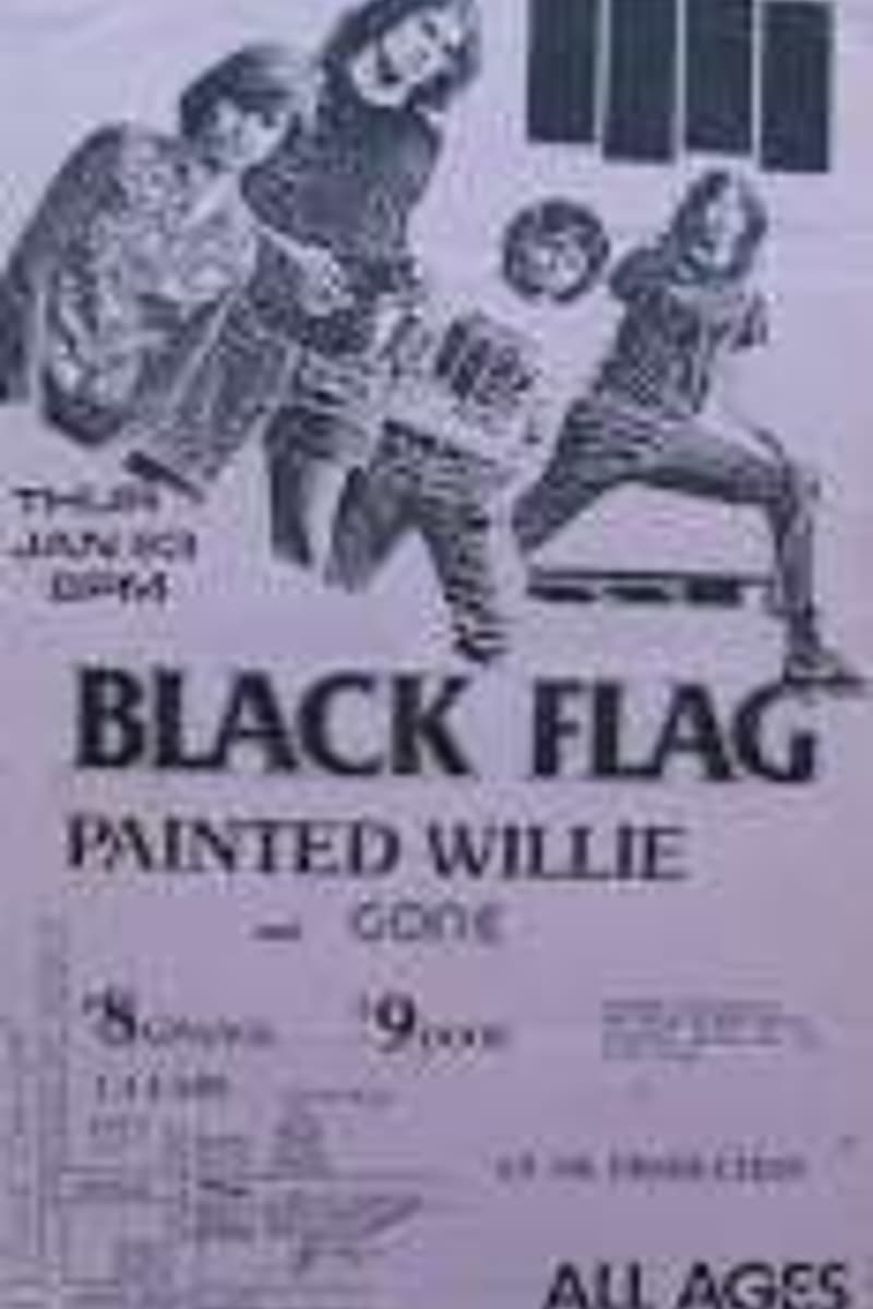 Painted Willie, Black Flag, Gone - at unclear