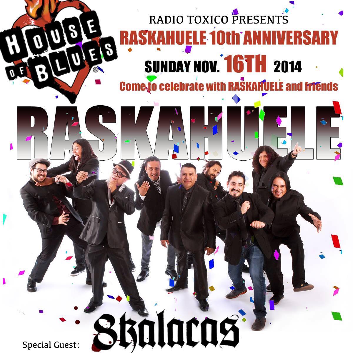Skalakas, Raskahuele - at House of Blues - Chicago, IL - Nov 16, 2014