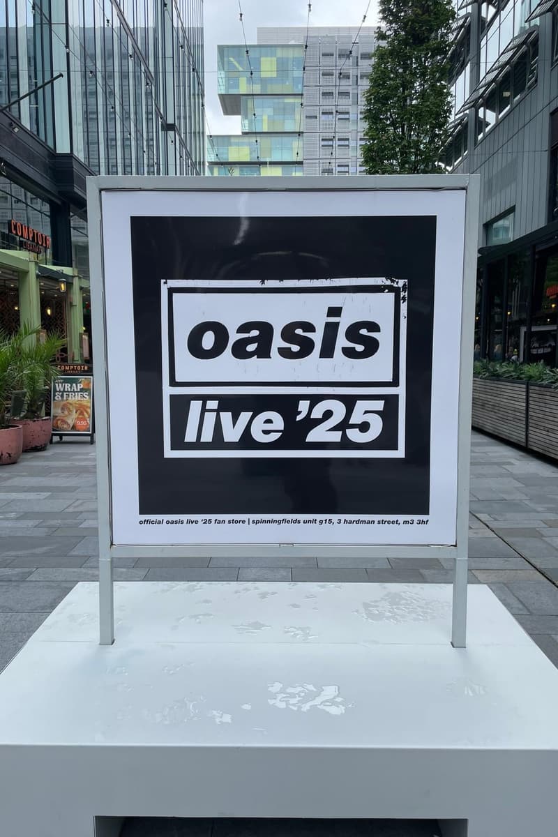 OASIS - at Spinningfields Fan Store - Manchester