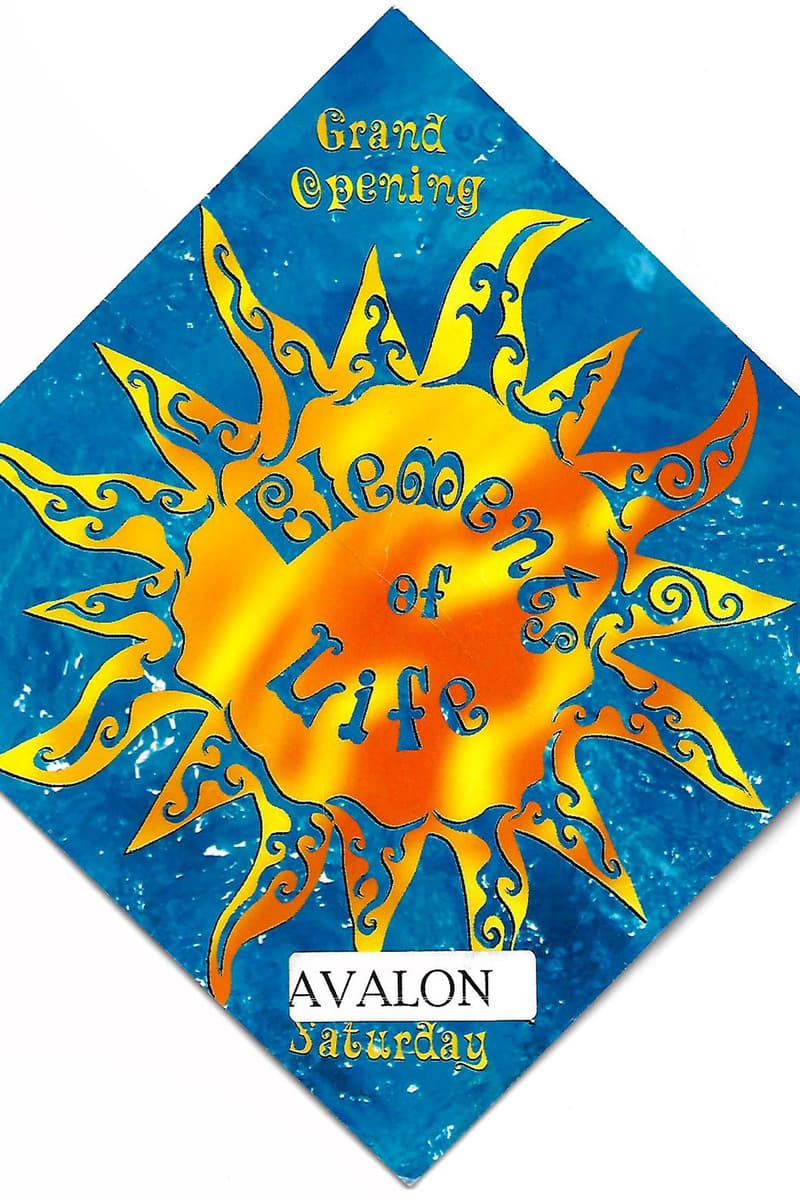 Elements of Life - at Avalon