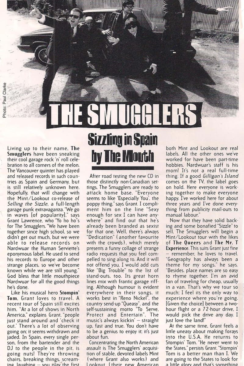 The Mr. T Experience, The Queers, The Smugglers - Vancouver
