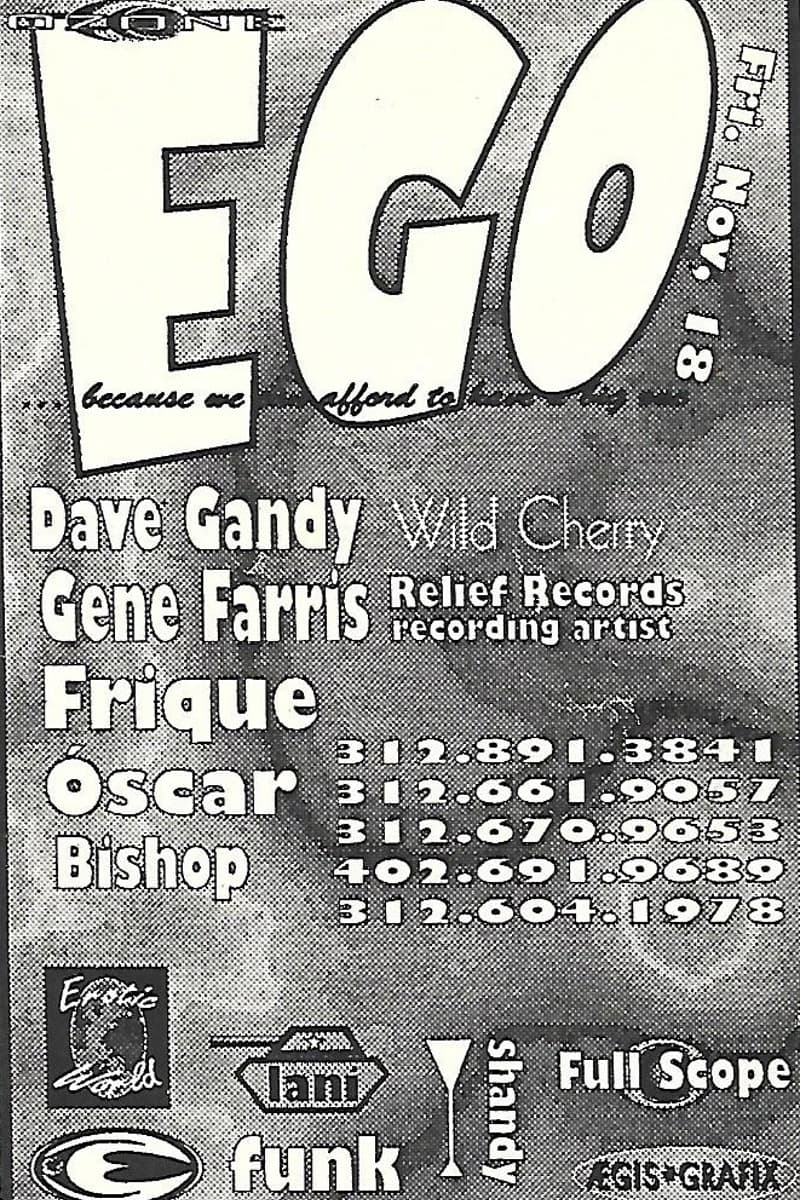 Gene Farris, Frique, Dave Gandy, Oscar, Bishop - at Ozone - Chicago, IL - Nov 18, 1994