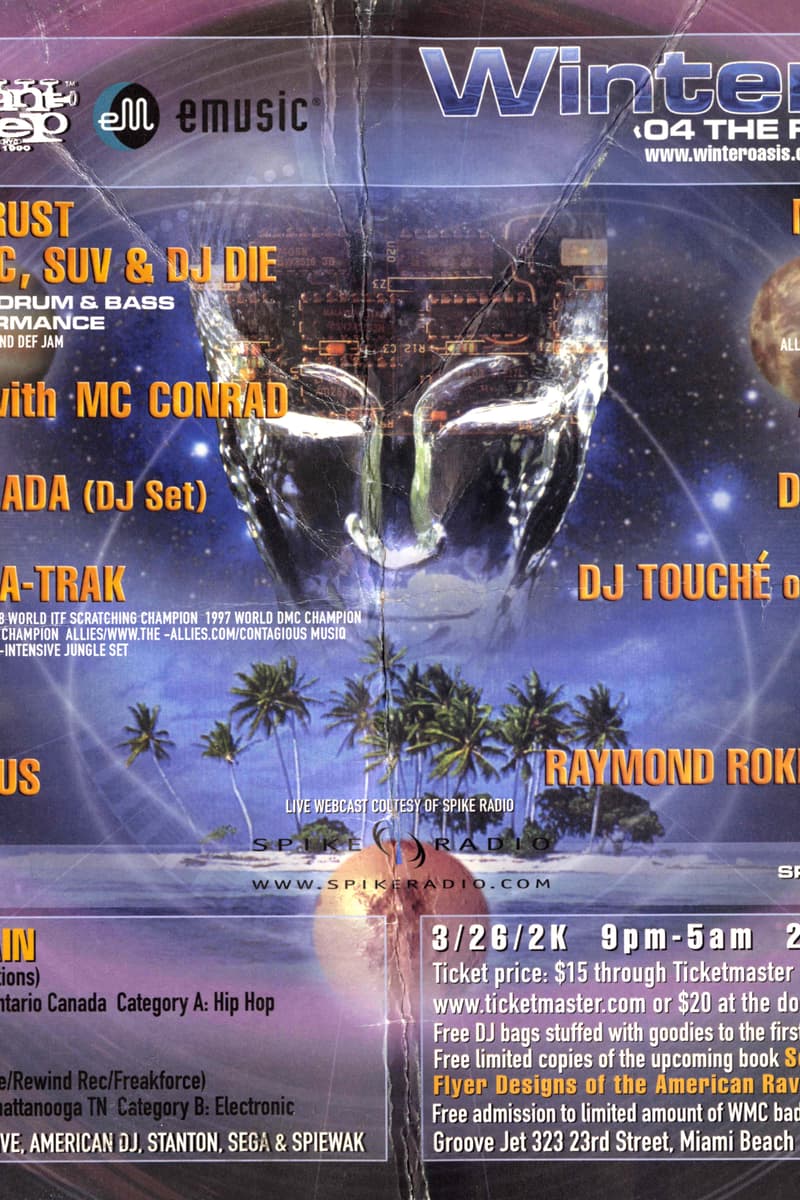 Roni Size, Mark Farina, Blackalicious, Matt B, Krust - Miami Beach, FL - Mar 26, 2000
