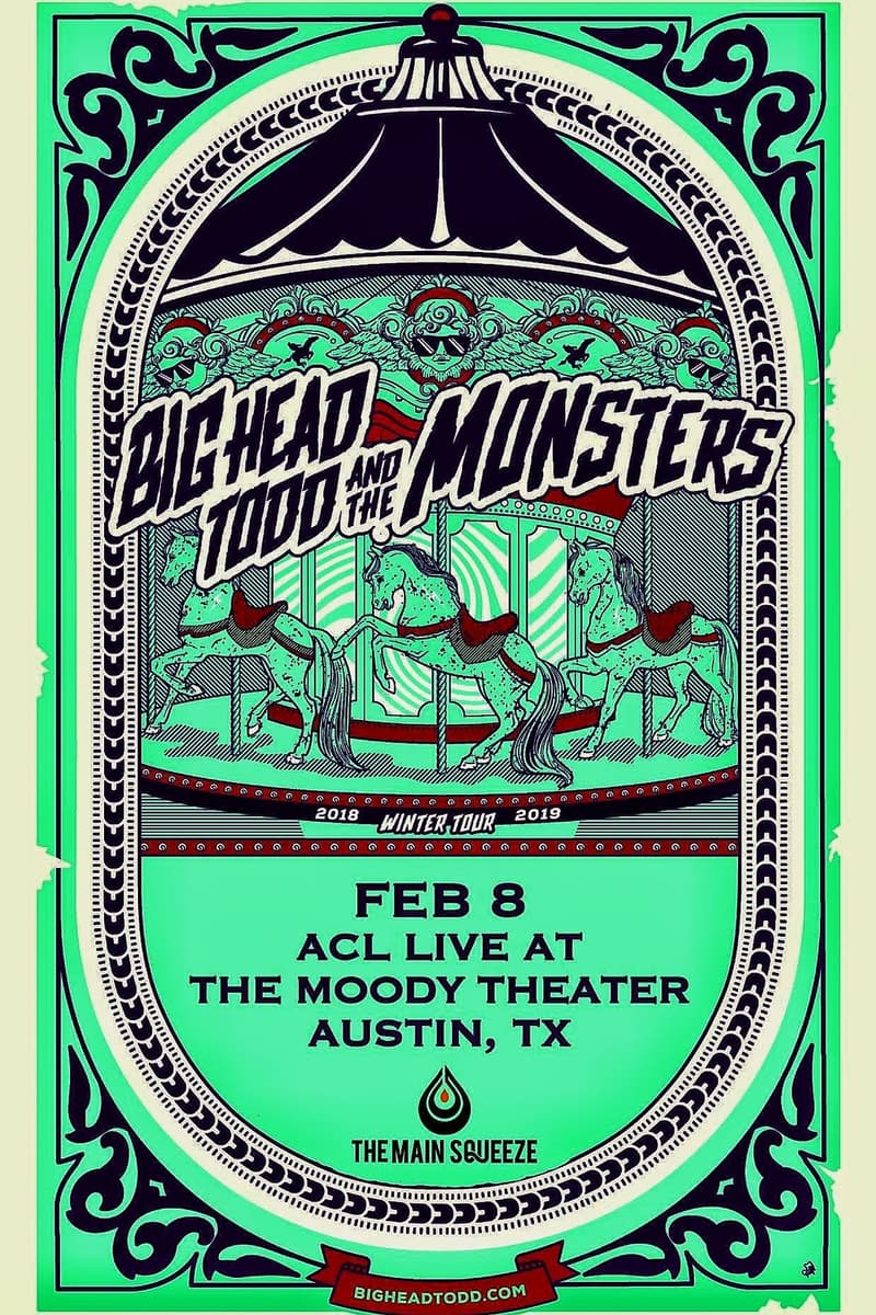 The Main Squeeze, Big Head Todd and the Monsters - at ACL Live at The Moody Theater - Austin, TX - Feb 8, 2019