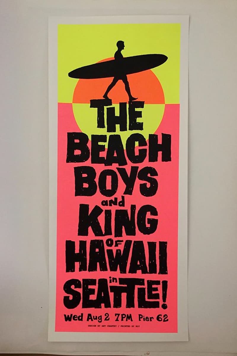 King of Hawaii, The Beach Boys - at Pier 62 - Seattle, WA