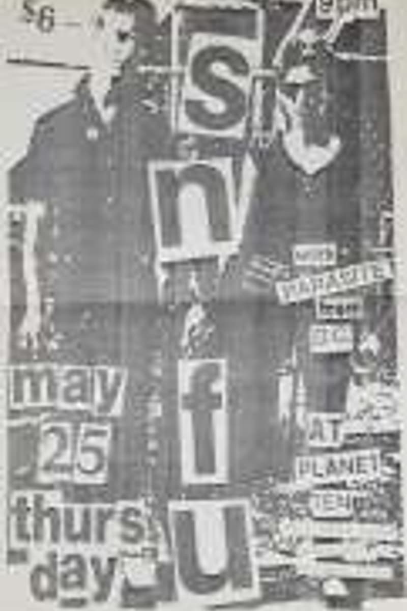 SNFU - at Planet - May 25, 1989