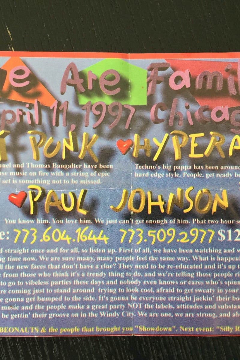 Halo, Paul Johnson, Daft Punk, Dr. Groo, Justin Long - Chicago, IL - Apr 11, 1997