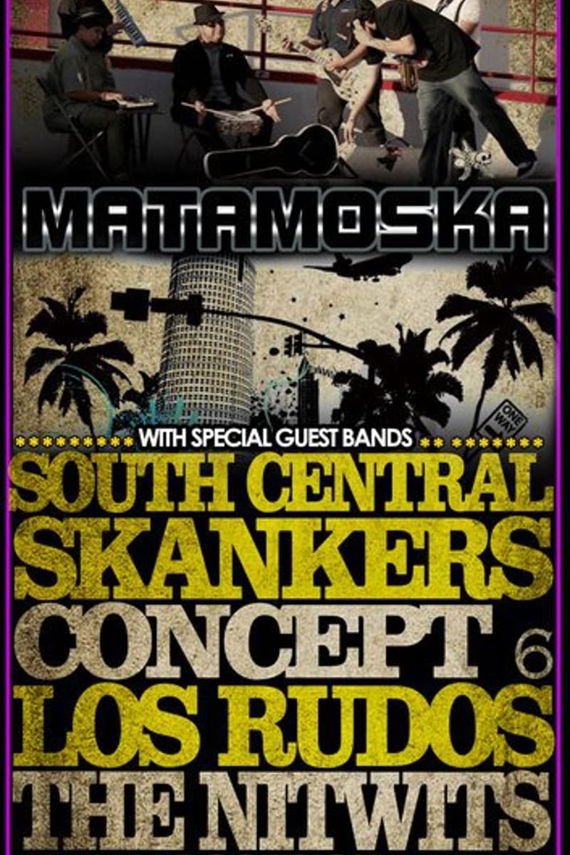 Matamoska, The Nitwits, Los Rudos, Concept 6, South Central Skankers - at Cobalt Cafe - Canoga Park, CA - Jul 22, 2011