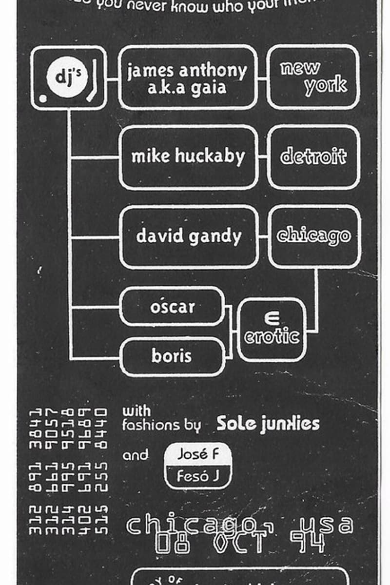 James Anthony a.k.a Gaia, José F, David Gandy, Feso J, Boris - Chicago, IL - Oct 8, 1994