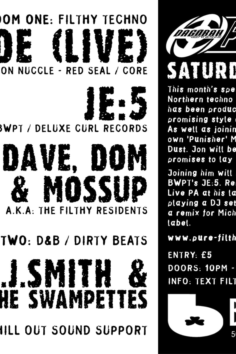 Jon Nuccle, D.J. Smith, Red-Tide, JE:5, DAVE - at Blueprint - Nottingham - Jul 5, 2003