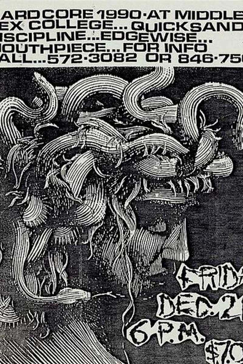 Mouthpiece, Edgewise, Quicksand, Discipline - at Middlesex College - Dec 21, 1990