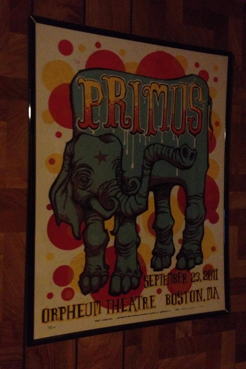 Primus - at Orpheum Theatre - Boston, MA - Sep 23, 2011