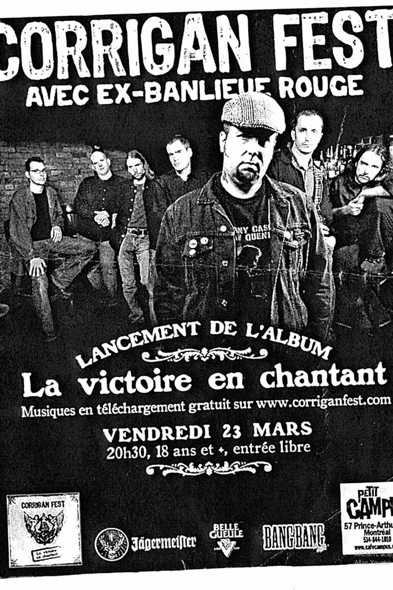 Ex-Banlieue Rouge, Corrigan Fest - at Petit Campus - Montréal