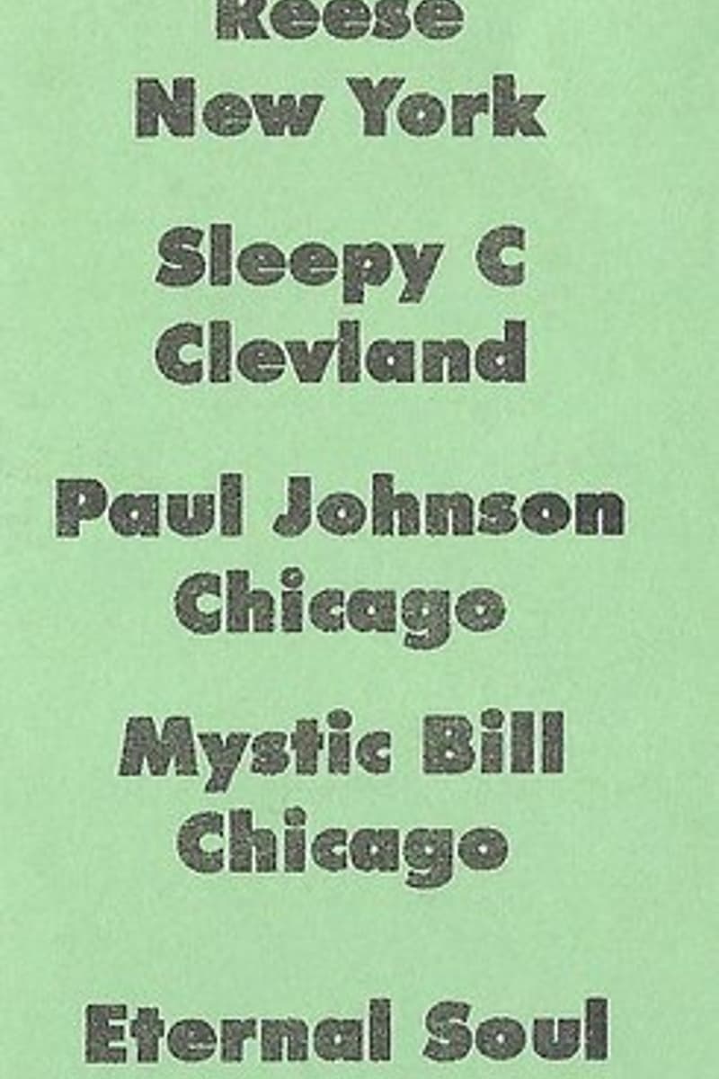 Sleepy C, Paul Johnson, Eternal Soul, Mystic Bill, Reese