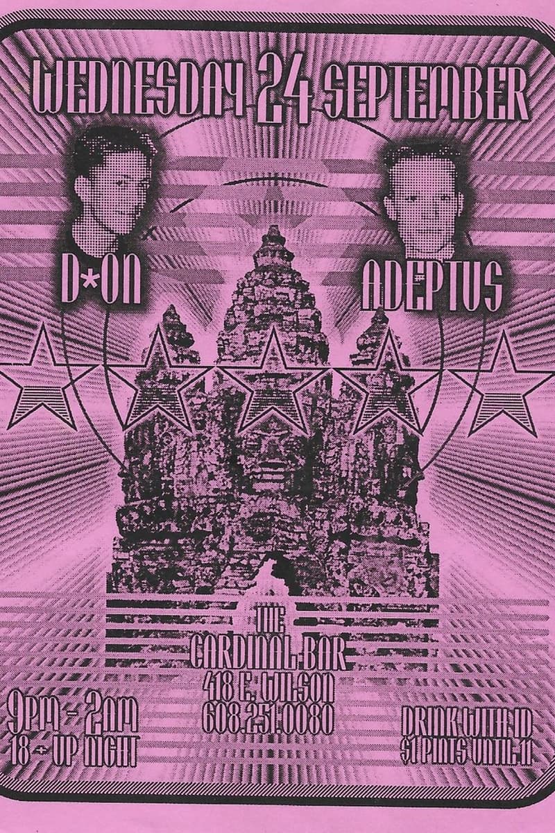 D*ON, Adeptus - at The Cardinal Bar - Madison, WI - Sep 24, 1997