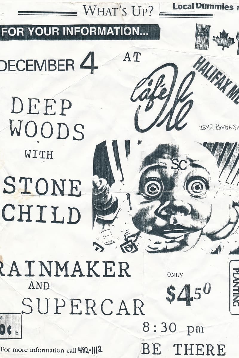 Rainmaker, Stone Child, Deep Woods, Supercar - at Cafe Ole - Halifax, Nova Scotia
