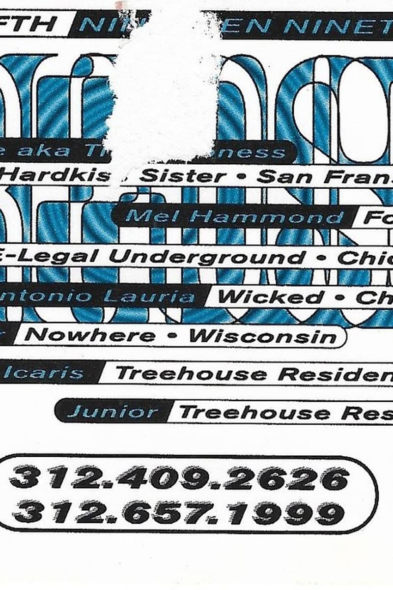 Charlotte aka T[ruthfulness], Mel Hammond, Hardkiss Sister, Antonio Lauria, Kid Icaris - at Treehouse - Jul 5, 1997