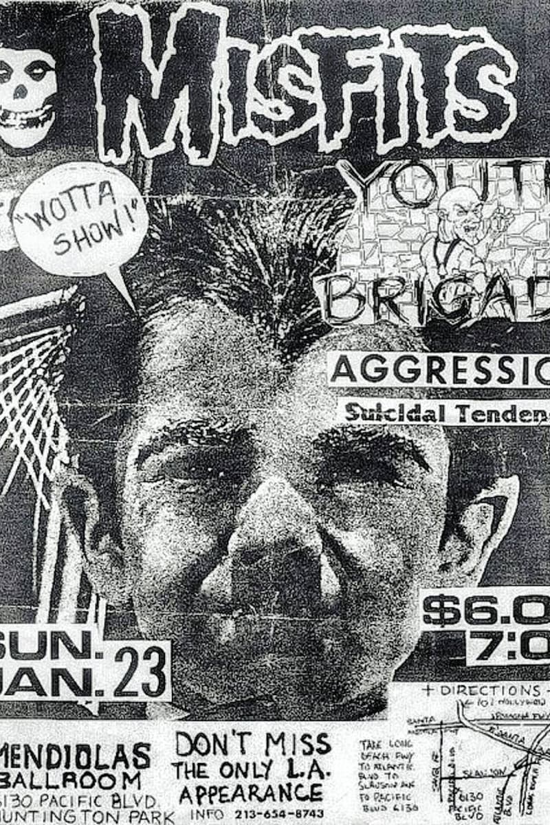 Suicidal Tendencies, Misfits, Youth Brigade, Aggression - at Mendiolas Ballroom - Huntington Park, CA