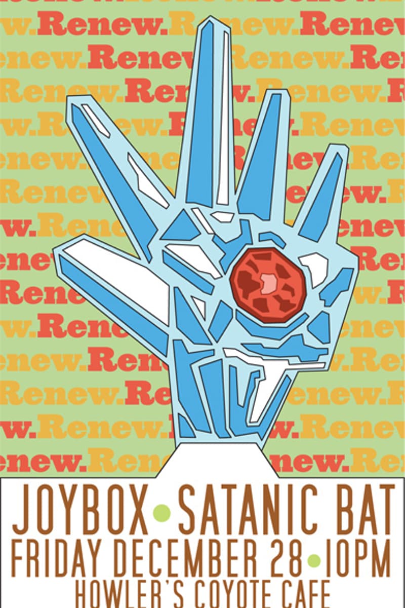 Joybox, Satanic Bat - at Howler's Coyote Cafe - Bloomfield, Pittsburgh, PA - Dec 28, 2018