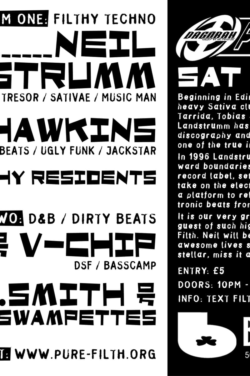V-Chip, D.J. Smith, CTRL, Neil Landstrumm, Mark Hawkins - at Blueprint - Nottingham - Oct 4, 2003