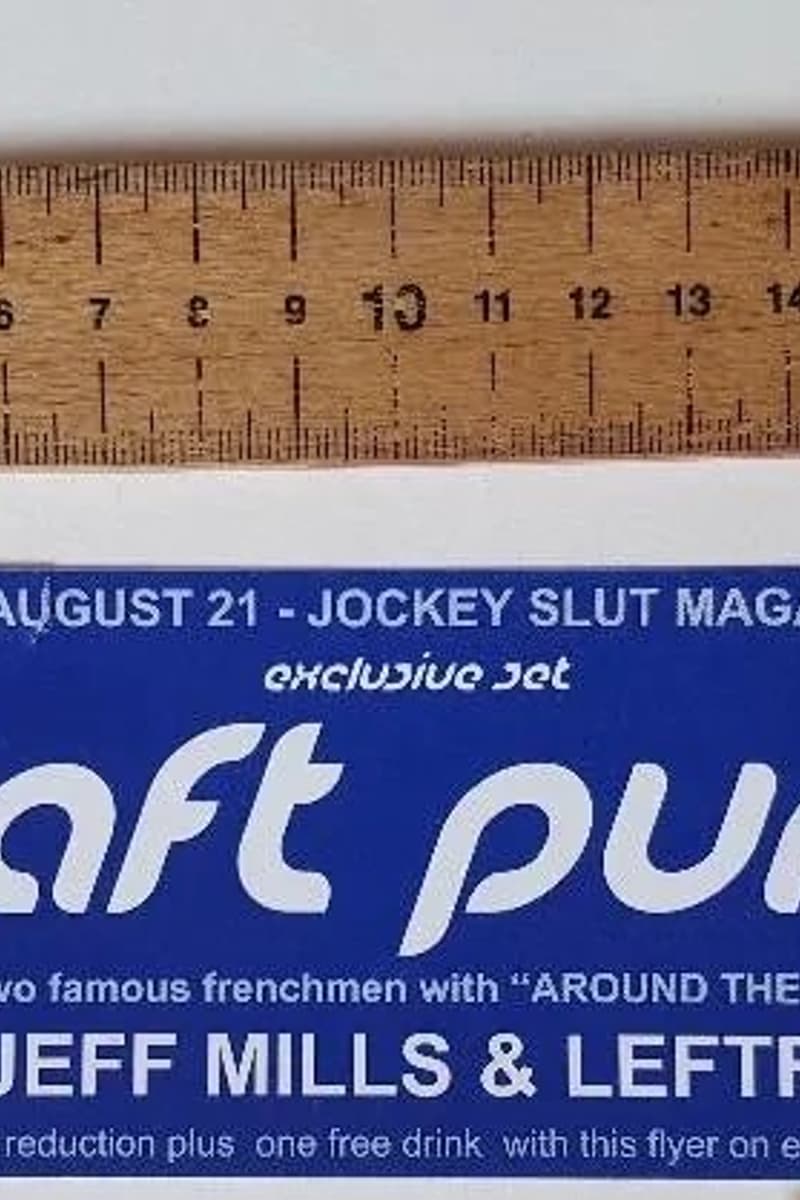 Jeff Mills, Daft Punk, Leftfield - at Amnesia - Ibiza - Aug 21, 1997