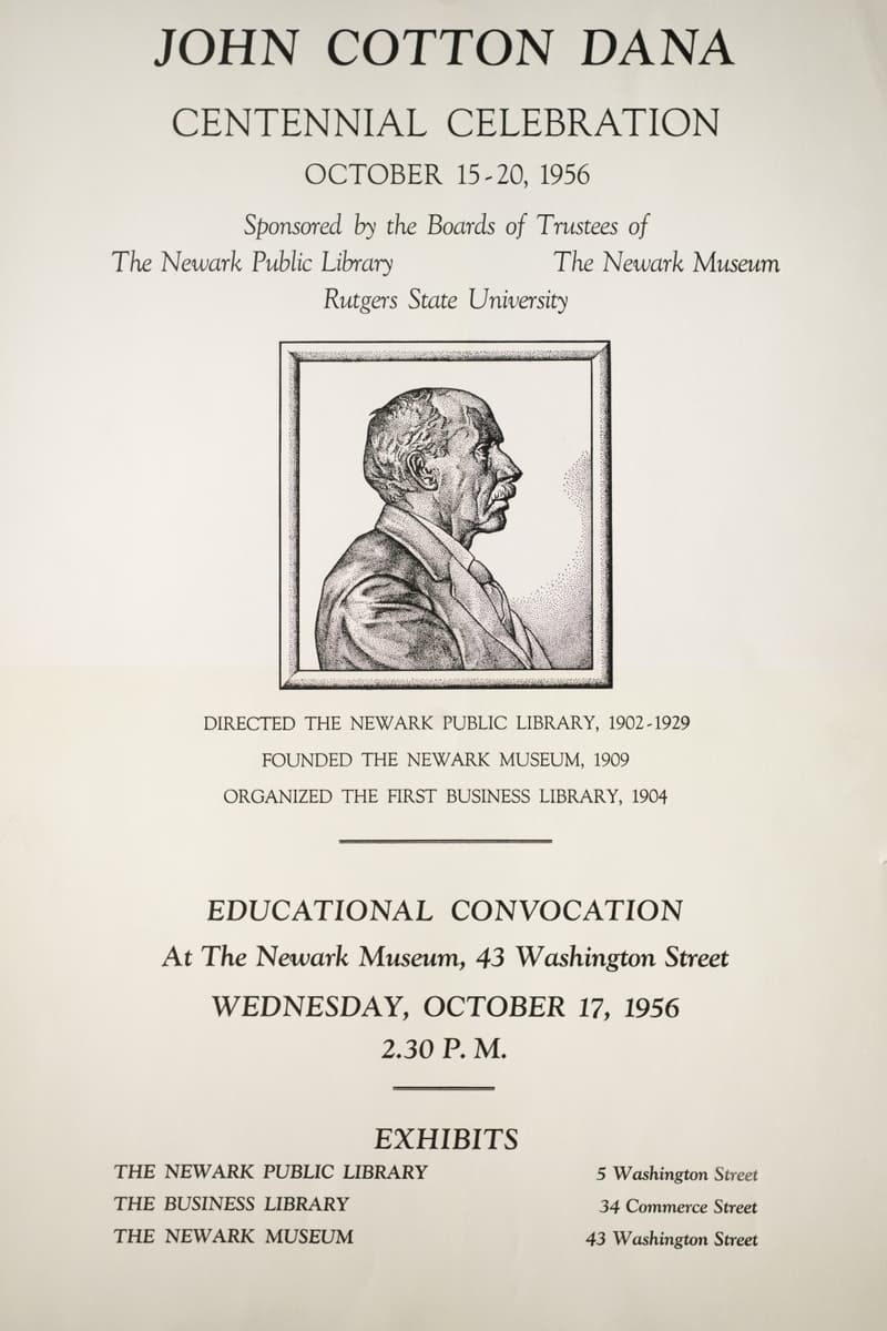 at The Newark Museum - Newark, NJ - Oct 17, 1956