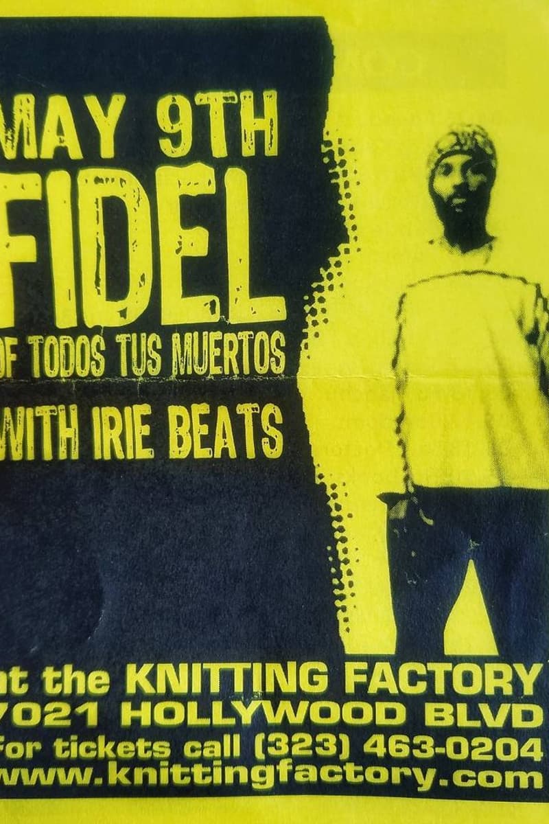 Fidel of Todos Tus Muertos, Irie Beats - at The Knitting Factory - Hollywood / Los Angeles, CA